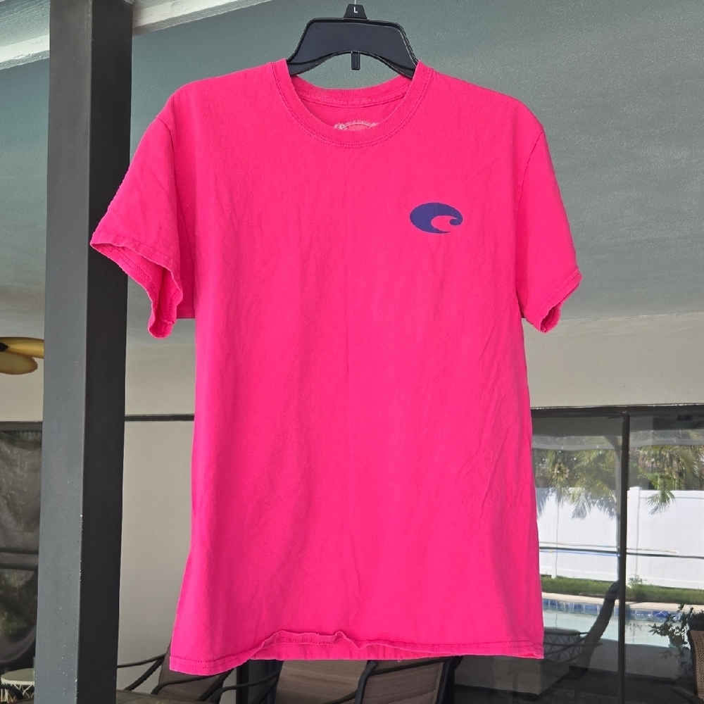 Women’s Hot Pink Logo Crewneck T-Shirt